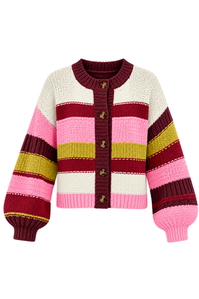 Striped Cardigan