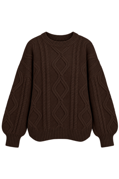 Cable-Knit Sweater