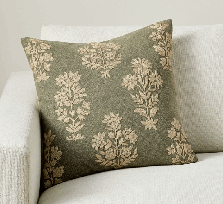 Loden Print Pillow