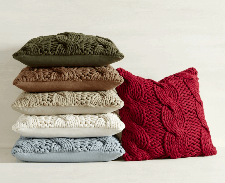 Cable Knit Pillow